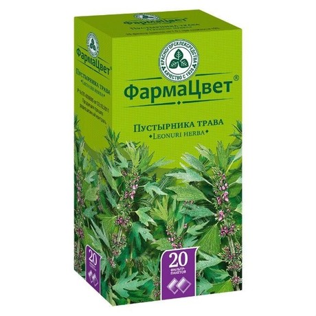 Пустырника трава фильтрпакетики 1,5 г , 10 шт.