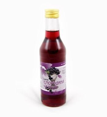 Сироп Черная смородина на фруктозе 250мл