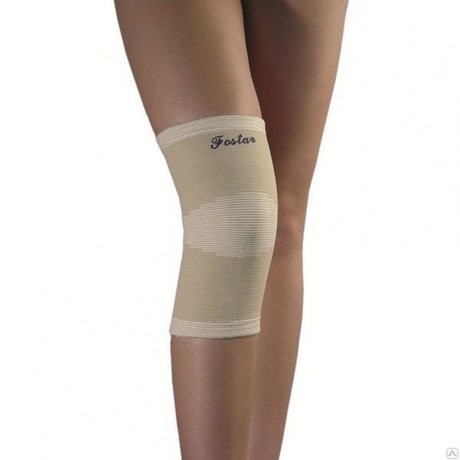 Фиксатор колена эластичный с керамическими  волокнами разм. S (арт. F1102)