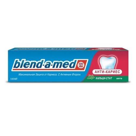 Зубная паста БЛЕНД-А-МЕД Анти-кариес, мята 100мл