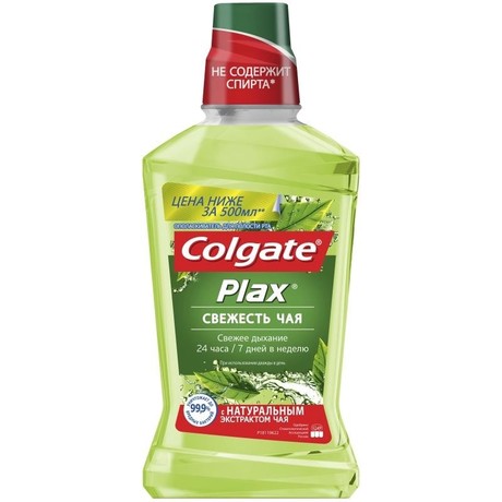Ополаскиватель полости рта COLGATE PLAX Свежесть чая 500мл