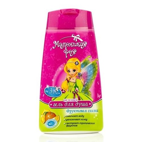 Гель для душа детский МАЛЕНЬКАЯ ФЕЯ "Фруктовая сказка" 240мл