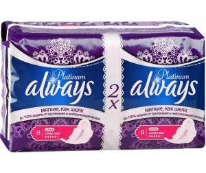 Прокладки гигиенические ALWAYS Platinum Collection Normal Plus, 16 шт.