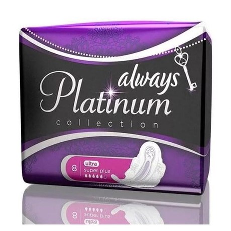 Прокладки гигиенические ALWAYS Platinum Collection Normal Plus Single, 8 шт.
