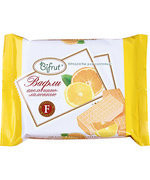 Вафли BIFRUT апельсин-лимон на фруктозе 100г