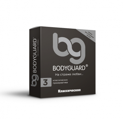 Презерватив BODYGUARD классические гладкие, 12 шт.