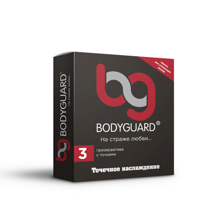 Презерватив BODYGUARD точечные №12