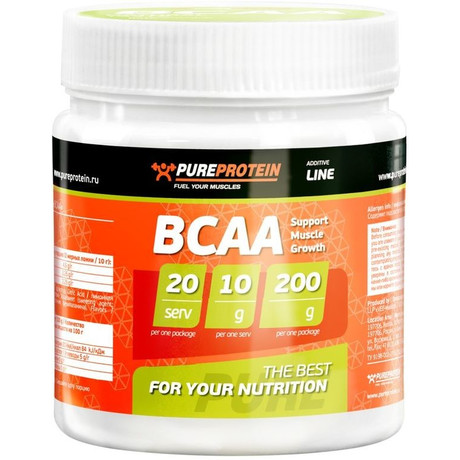 Pure BCAA 200г,  Лесные ягоды