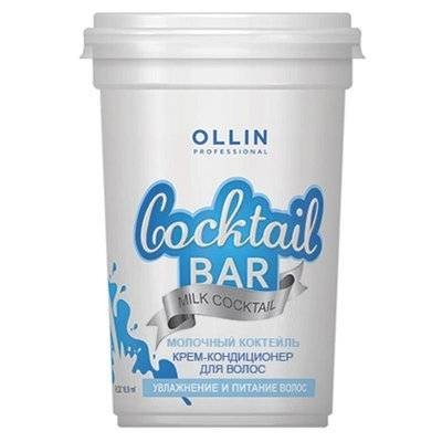 Coctail BAR OLLIN крем-кондиционер для волос "Молочный коктейль" увлажнение и питание 500мл