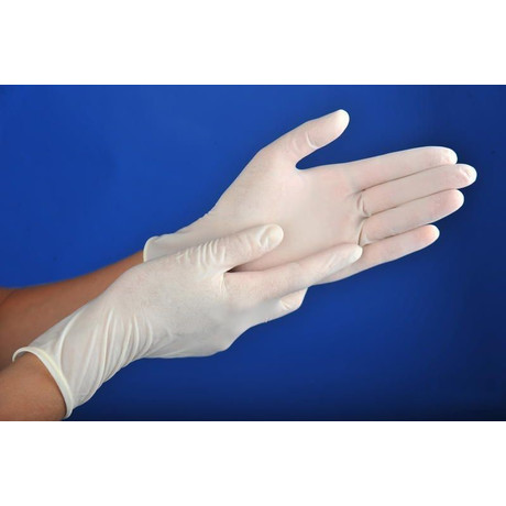 Перчатки смотровые нестерильные разм. L (латексные), 100 шт.