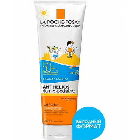 La Roche-Posay ANTHELIOS Dermo Kids Baby молочко SPF50+ 250мл