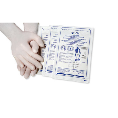 Перчатки хирургические стер. разм. 7,5 (латекс. опудр.)