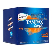 Тампоны гигиенические TAMPAX Compac Super Plus аппликатор, 16 шт.