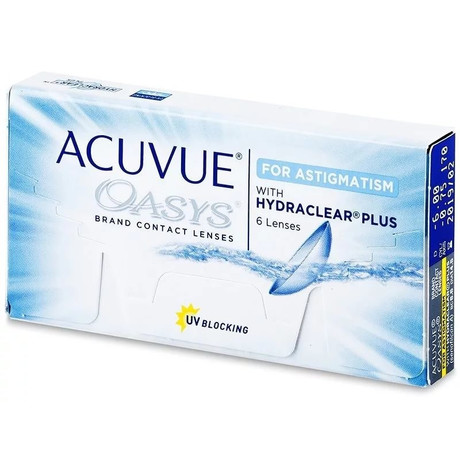 Линзы ACUVUE OASYS WITH HYDRACLEAR PLUS  (6 дней) BC 8.4  контактные мягкие корригирующие  (+2,00)