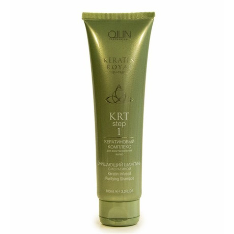 OLLIN Шампунь с кератином 100мл