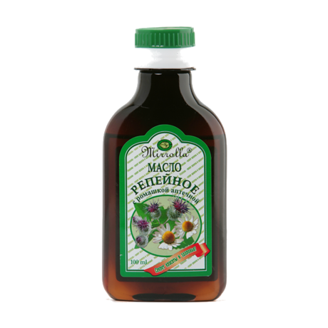 Масло косметическое APOTEKS Репейное (легкосмываемое) с ромашкой 100мл