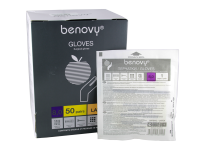 Перчатки хирургические стерильные разм. 8 (латексные опудренные BENOVY)