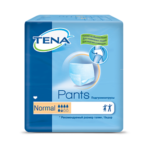 Подгузники для взрослых TENA Pants Normal Extra Large, 15 шт.