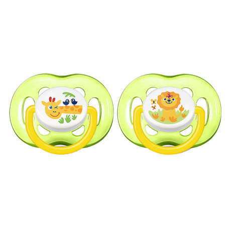 Соска-пустышка AVENT силиконовая (с 18 мес.) (арт. 186/23), 2 шт.