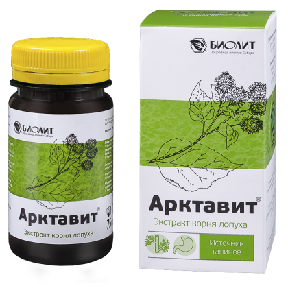 Чайный напиток Арктавит из майского корня лопуха  75мл