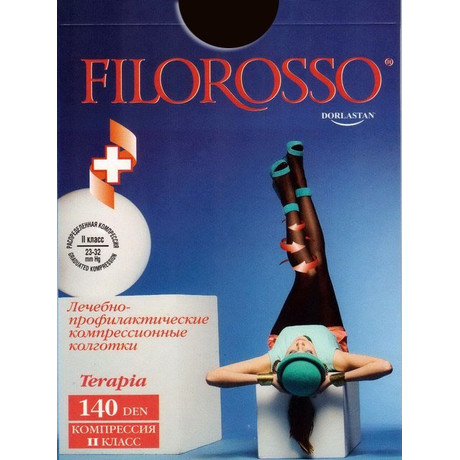 Колготы FILOROSSO TERAPIA 140den лечебно-профилактические 2-кл. р. 3 (беж.)