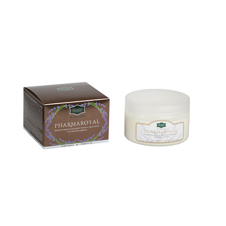 ORGANIC FARM Фармароял маска энергетическая для тонких и сухих волос с экстрактом гуараны 250мл