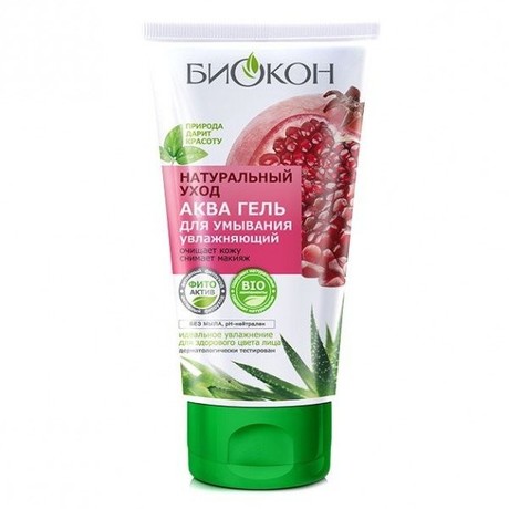 Гель НАТУРАЛЬНЫЙ УХОД Аква увлажняющий для умывания 150мл