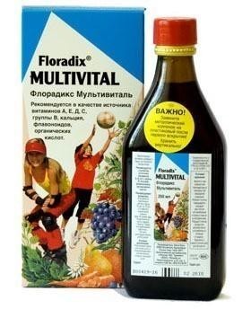 Флорадикс Мультивиталь Н флакон 250мл (1 + 1)