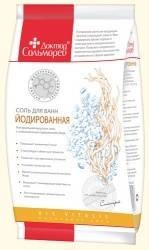 Соль морская ДОКТОР СОЛЬМОРЕЙ йодированная  900г