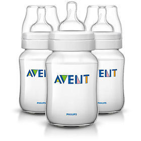 Бутылочка детская AVENT для кормления 260мл (арт. 80026), 3 шт.