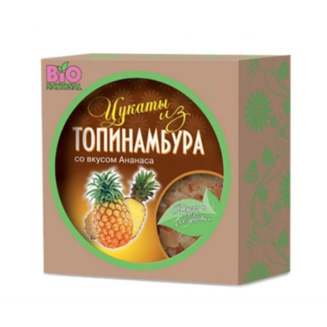 Цукаты из клубней топинамбура Ананас 100г