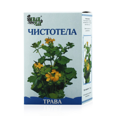 Чистотела трава пачка 50г