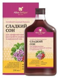 Бальзам АЛТАЙСКИЙ медовый Сладкий сон 250мл