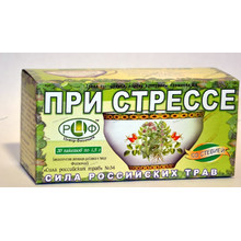Чай лечебный СИЛА РОССИЙСКИХ ТРАВ №34 от стресса фильтр-пакеты, 20 шт.