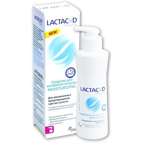 Лактацид Фарма средство ежедневное для интимной гигиены для чувствительной кожи 250мл