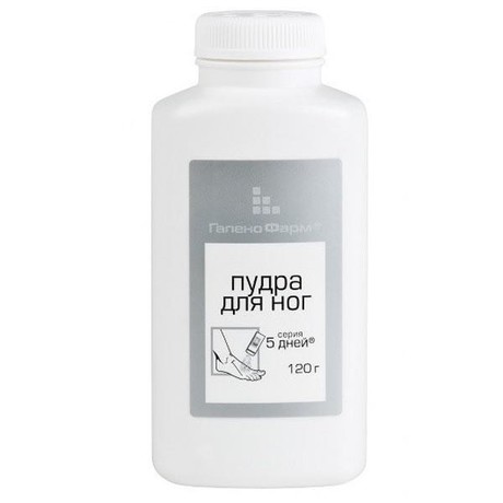 Пудра 5 ДНЕЙ для стоп 120г