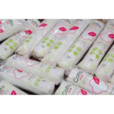 Ватные диски Cotto Viva, 80  шт.