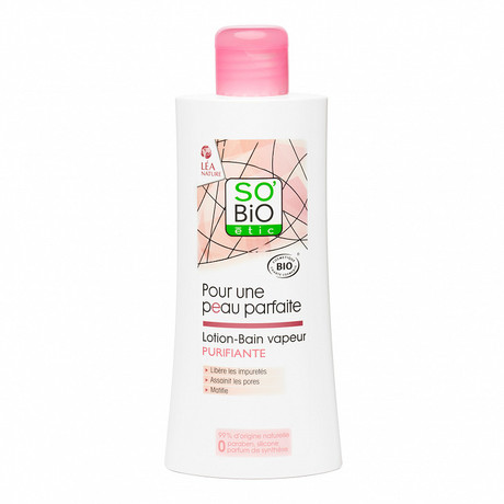 Лосьон SOBIO ETIC "2в1" Безупречная кожа для лица очищающий 200мл