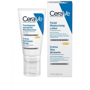 CeraVe лосьон увлажняющий для нормальной и сухой кожи лица SPF-25 52мл