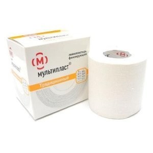 Лейкопластырь МУЛЬТИПЛАСТ катушка 5см x 500см