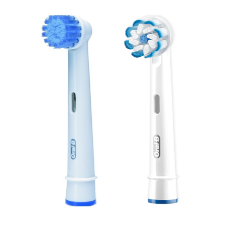 Насадка для электрической зубной щетки ORAL-B Sensetiv Бережное очищение зубов EBS17  + EB60 Ultra Thin