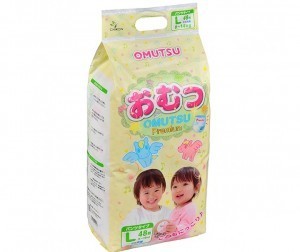 Подгузники-трусики OMUTSU разм. L (9-14кг), 48 шт.