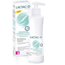 Лактацид Фарма средство ежедневный для интимной гигиены с противогрибковыми компонентами 250мл