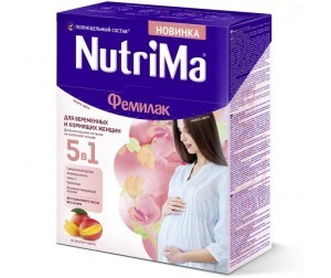 Смесь молочная ФЕМИЛАК для беременных и кормящих женщин со вкусом Манго 350г