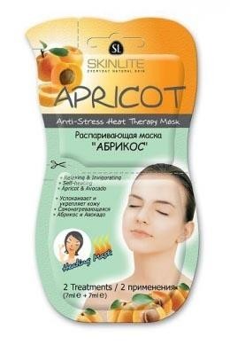 Маска косметическая SKINLITE распаривающая с абрикосом 7мл х2