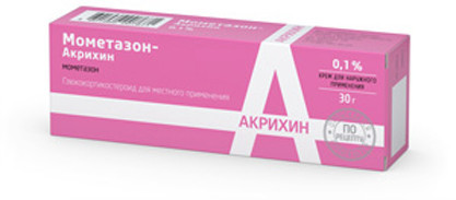 Мометазон-Акрихин крем 0,1% 30г