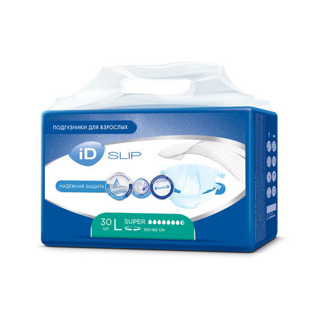 Подгузники ID Ultra L, 30 шт.