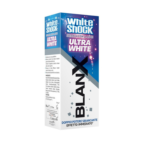 Зубная паста Blanx White Shock Ultra White 50мл