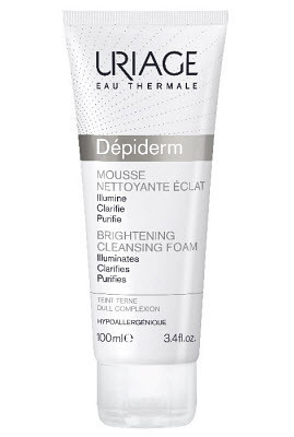 Uriage DEPIDERM крем-мусс очищающий придающий сияние коже 100мл