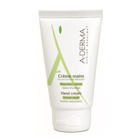 А-ДЕРМА крем для рук интенсивное восстановление и защита хрупкой кожи 50мл (50% на 2 упак.)